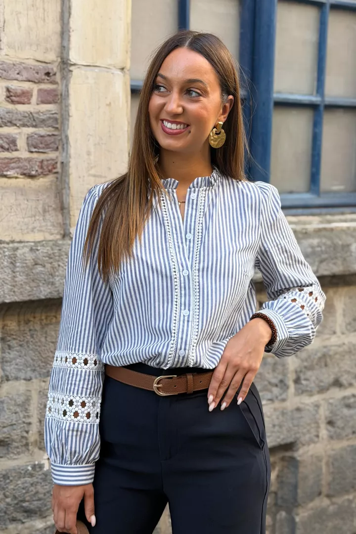 Chemise Nolia Bleu