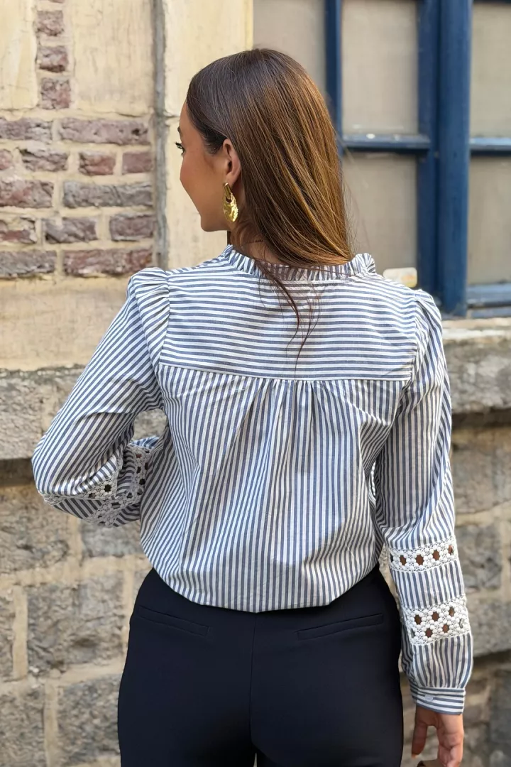 Chemise Nolia Bleu