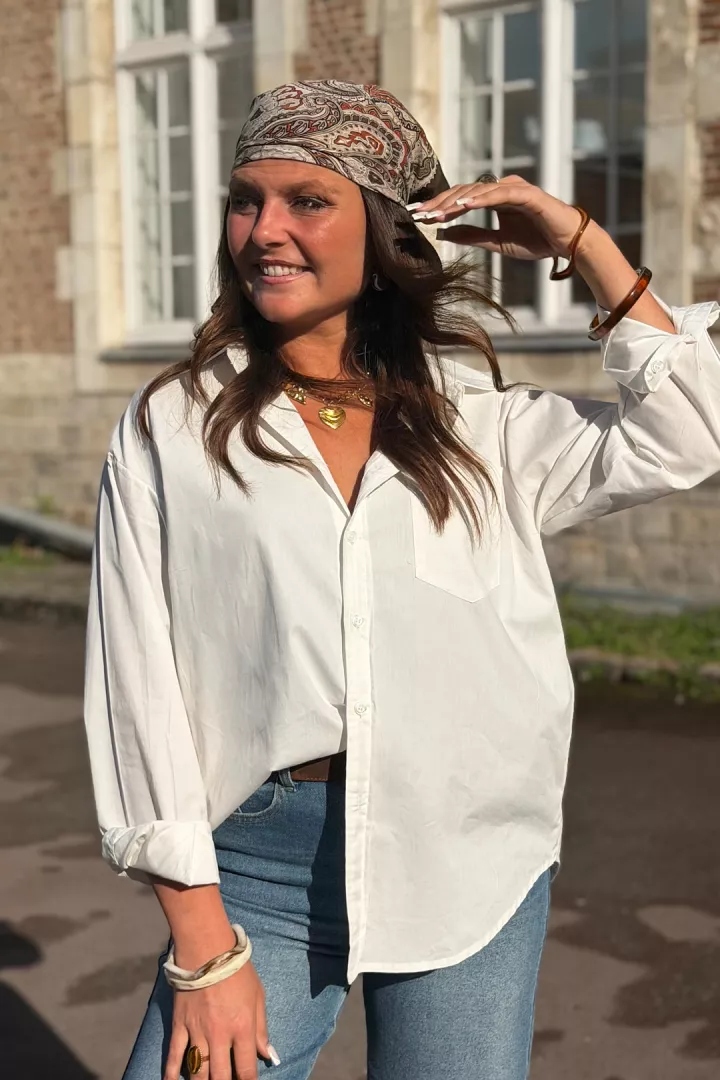 Chemise Fiorella Blanc