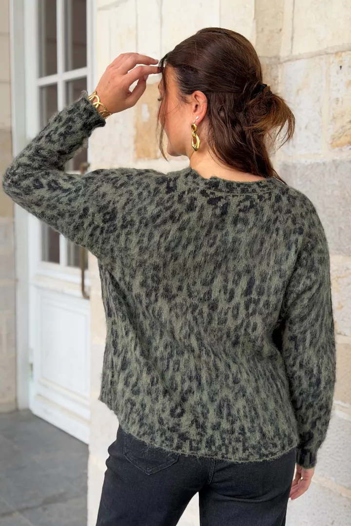 Pull Rosie Kaki