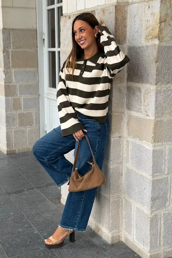 Pull Talia Vert