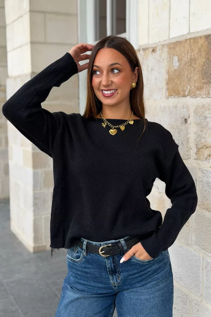 Pull Raquel Noir