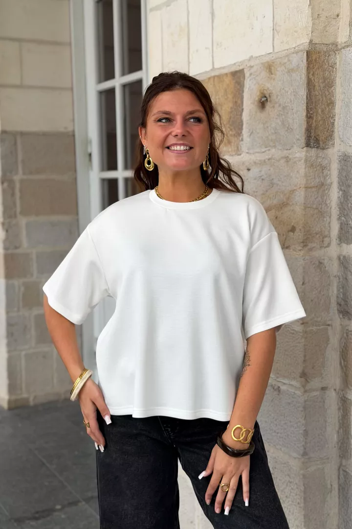 T-shirt Amanda Ecru