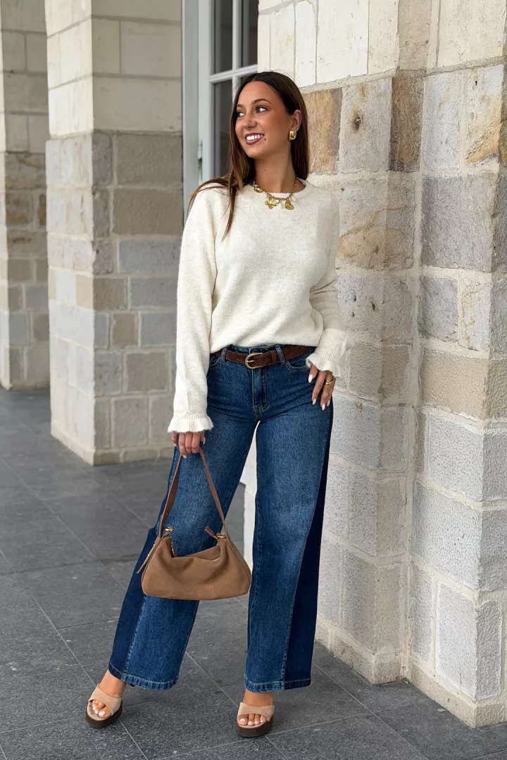 Pull Zina Ecru