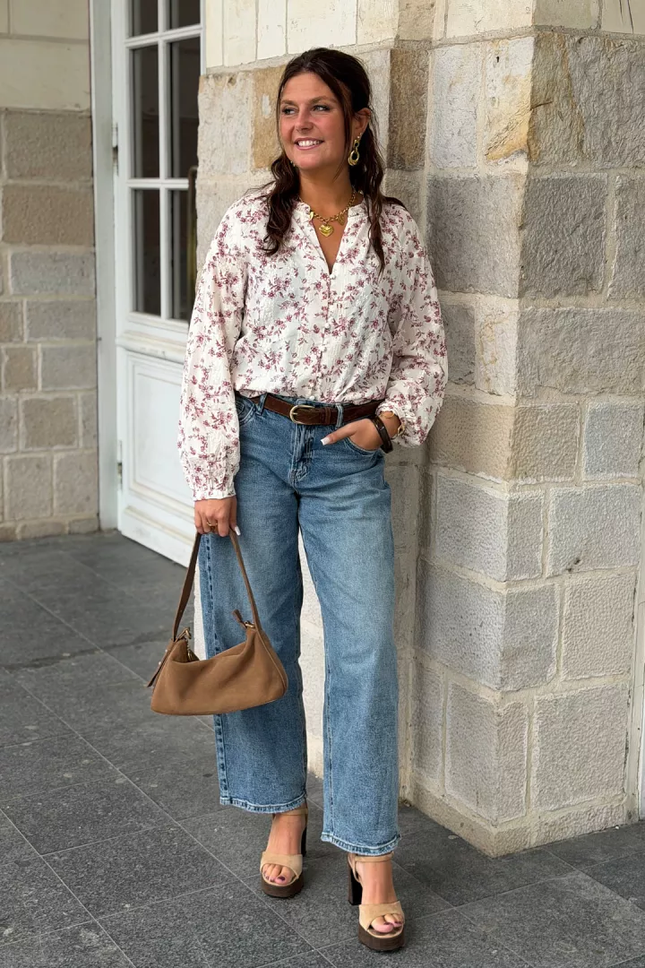 Blouse Nancy Bordeaux