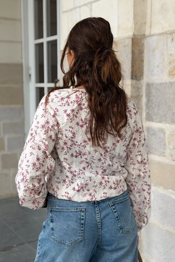 Blouse Nancy Bordeaux