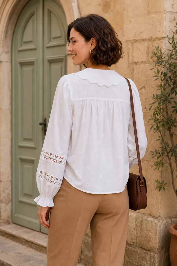 Chemise Jemma Ecru