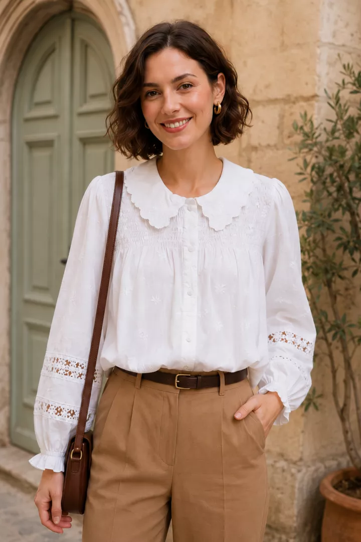 Chemise Jemma Ecru