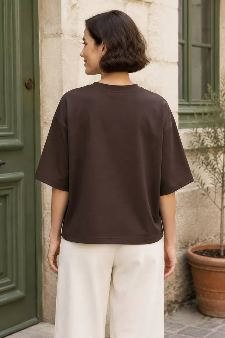 Tshirt Amanda Chocolat