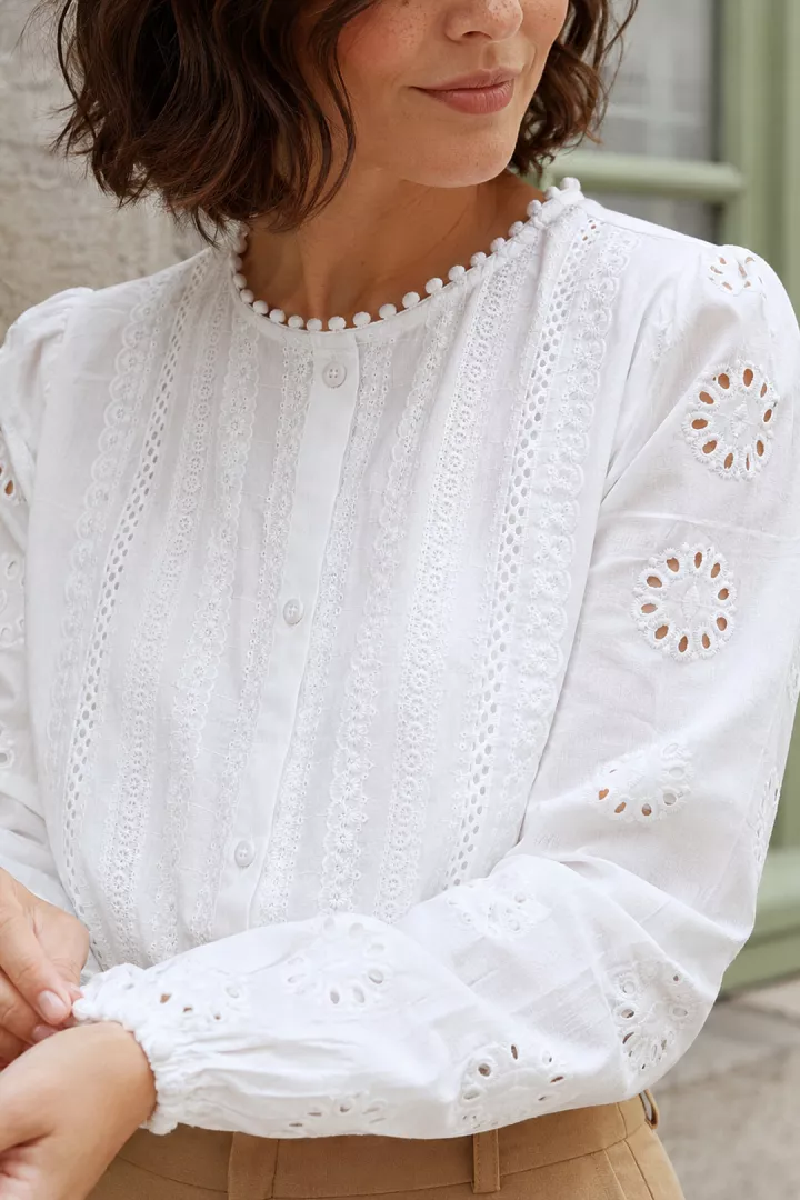 Chemise Sybelle Ecru