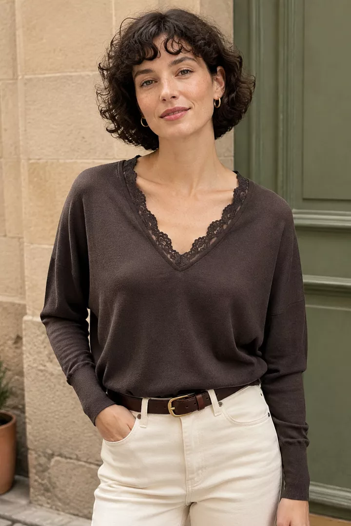 Pull Stella Chocolat
