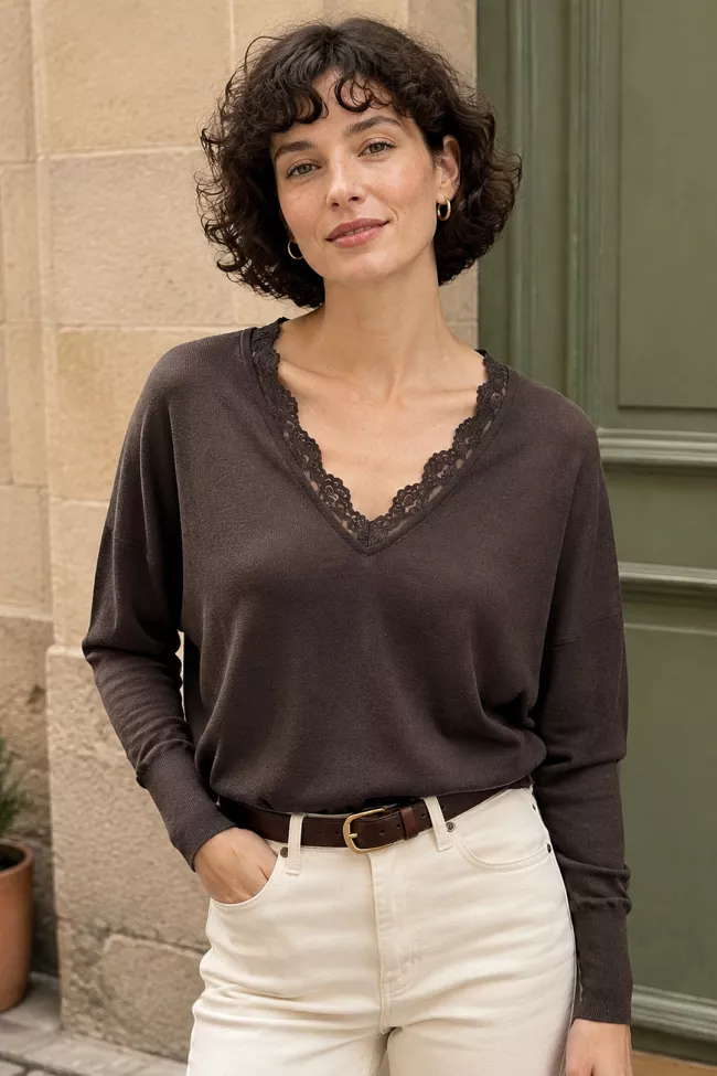 Pull Stella Chocolat