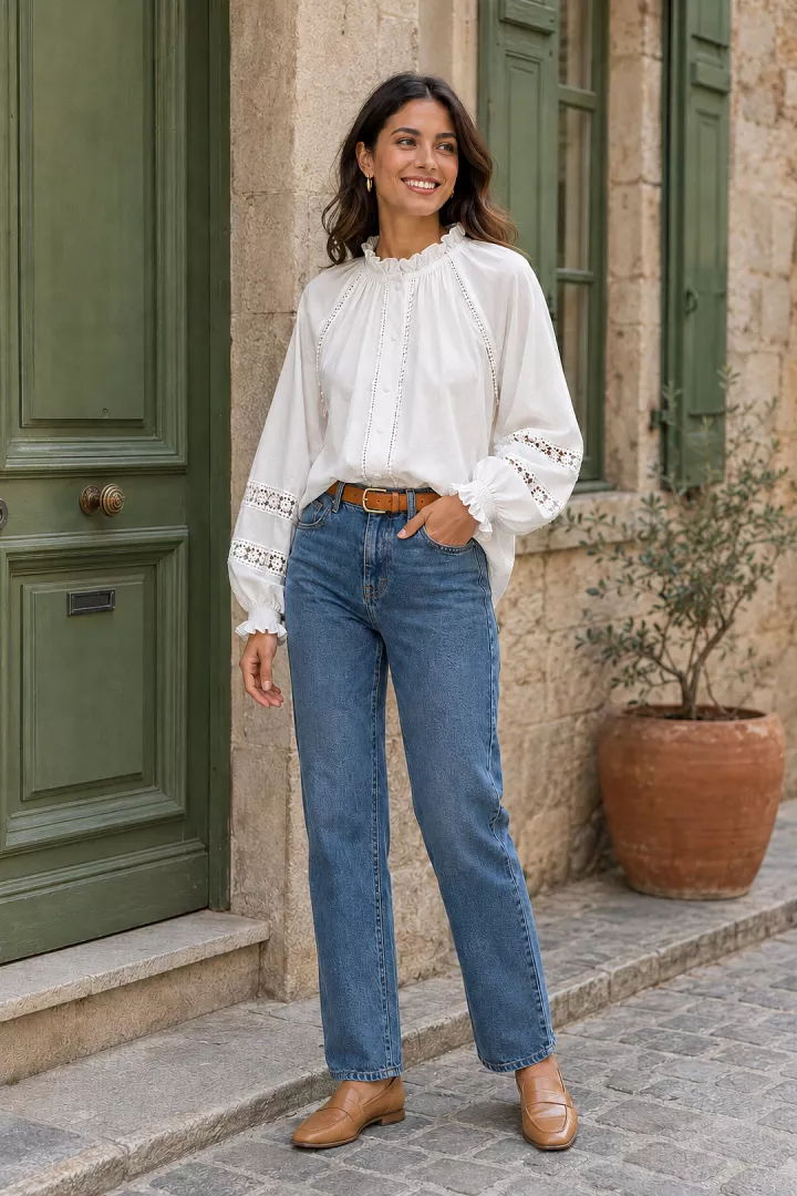 Chemise Odelia Ecru