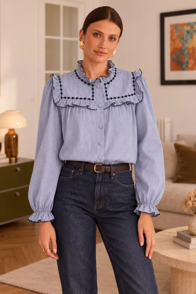 Chemise Rafaella Marine