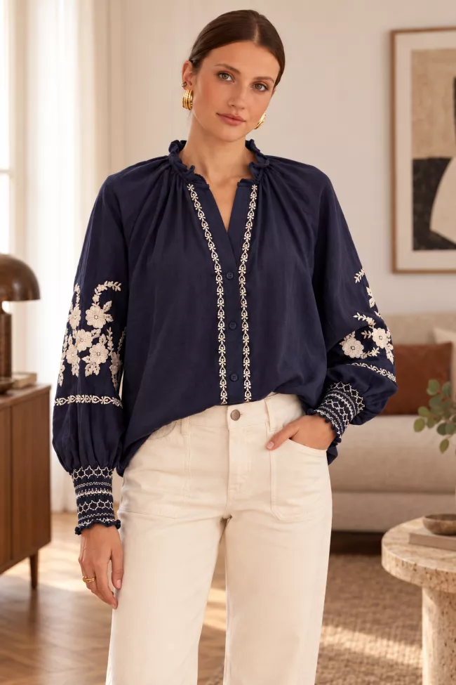 Chemise Ninon Marine