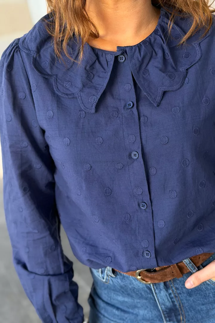 Blouse Davina Marine