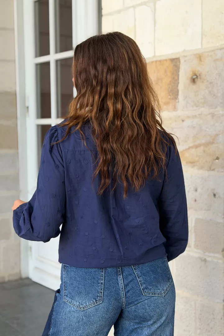 Blouse Davina Marine