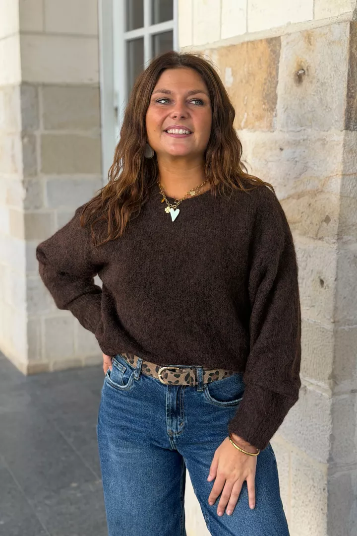 Pull Zaho Marron