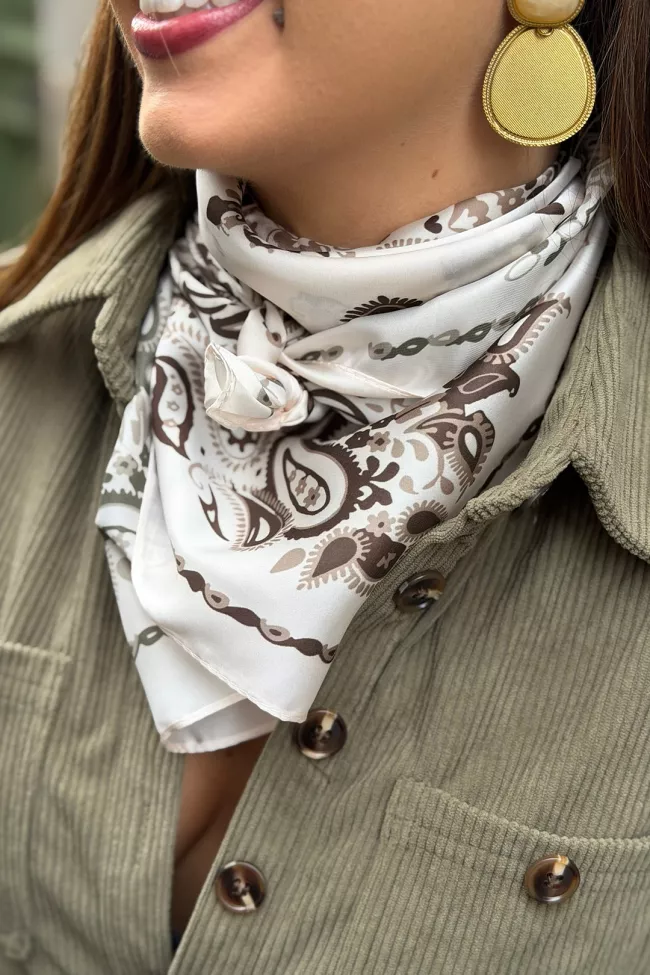 Foulard Louna Beige