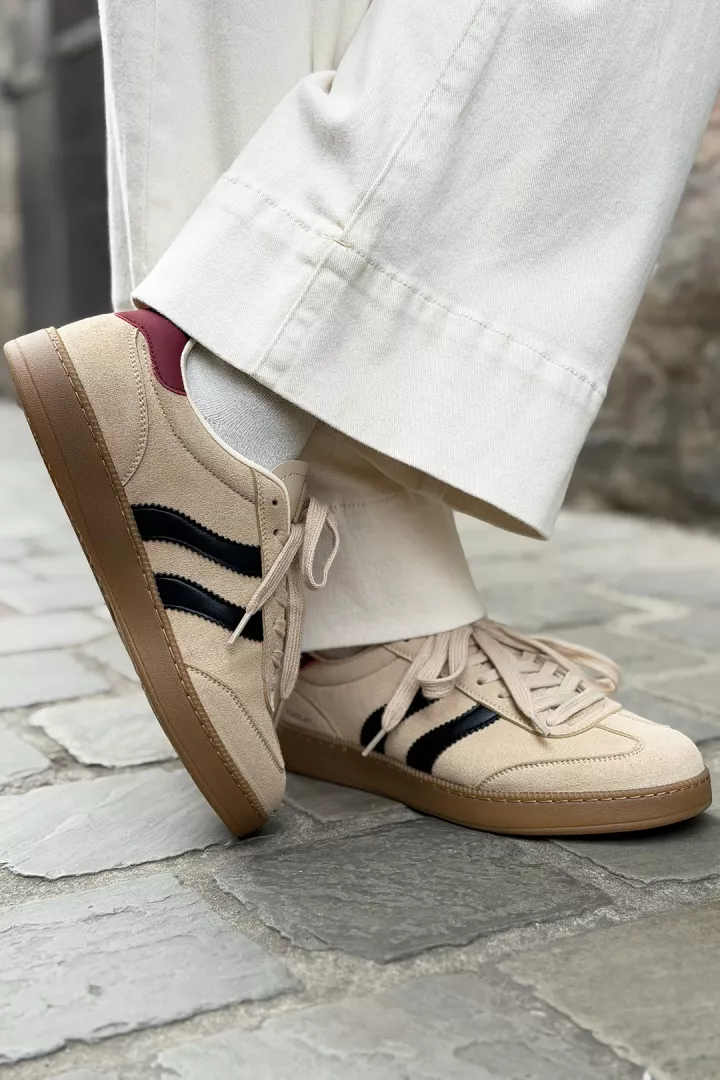 Chaussure Baskets Lisa Beige