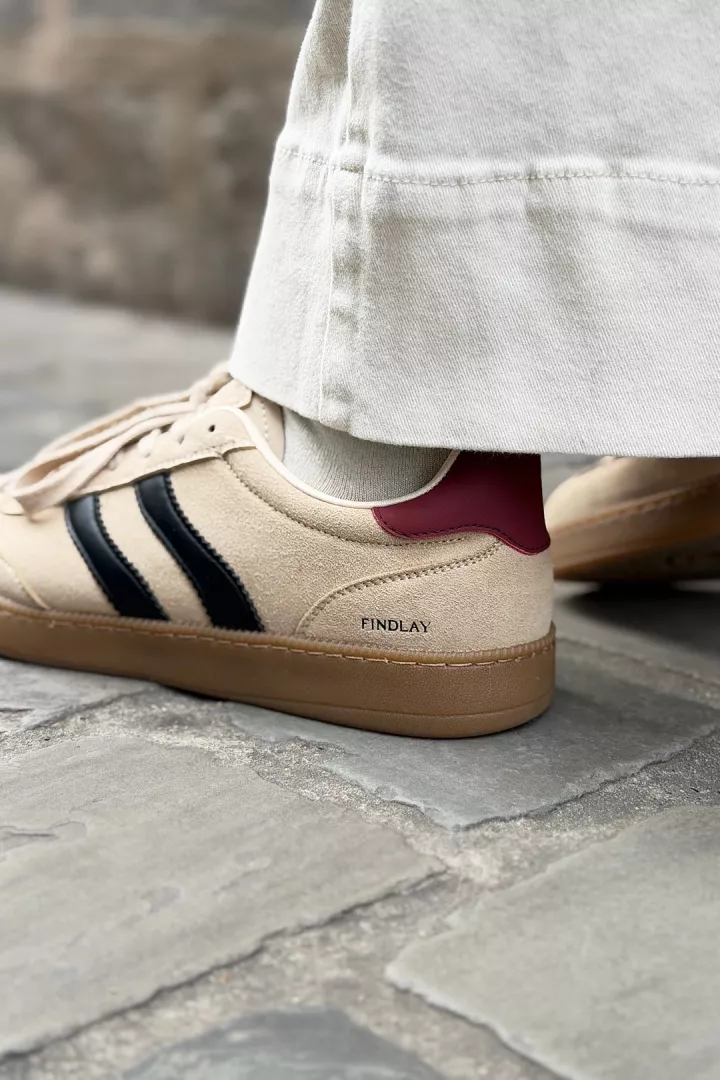 Chaussure Baskets Lisa Beige