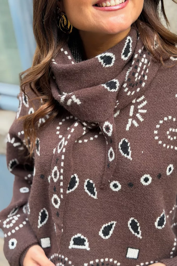 Pull Inda Chocolat