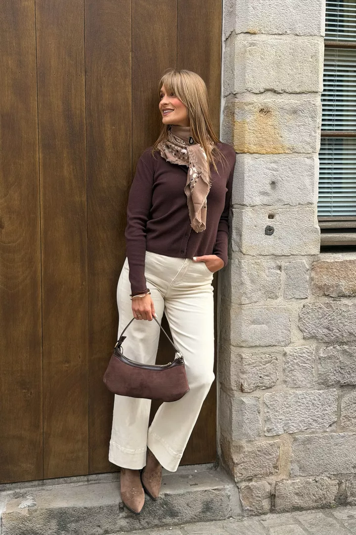 Gilet Orane Marron