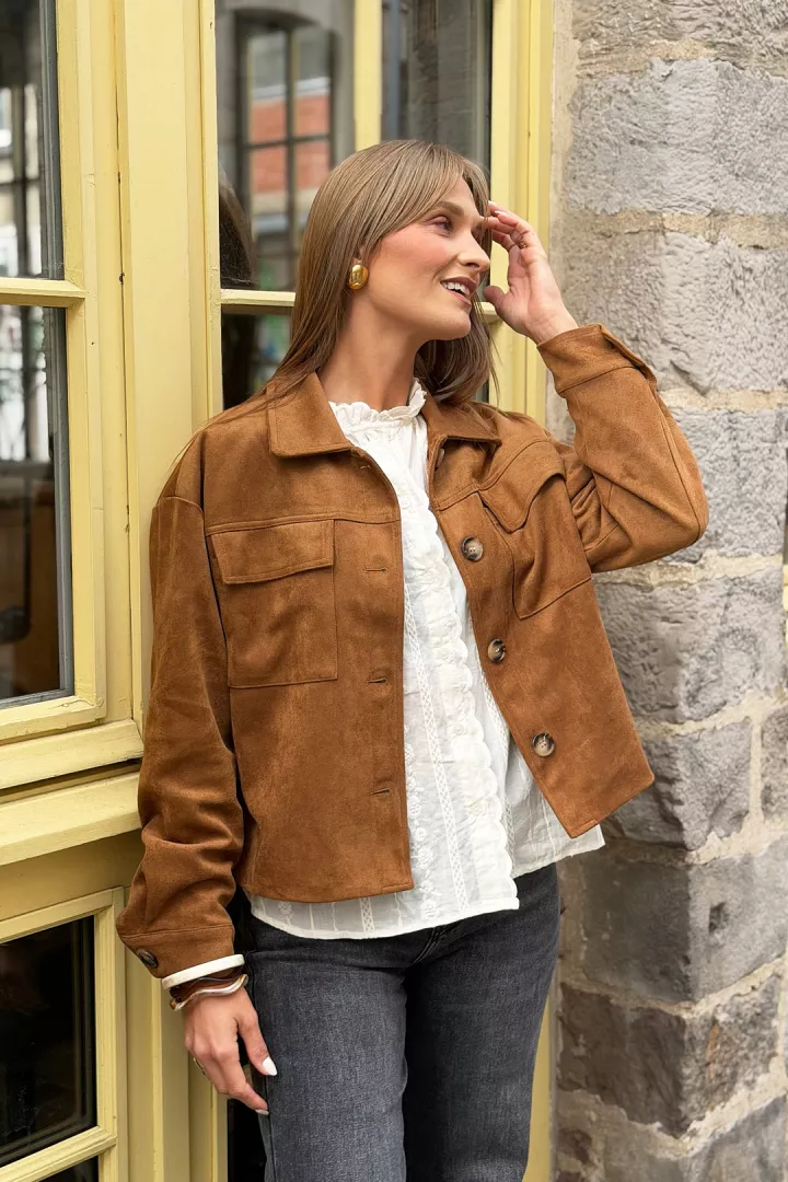 Veste Chlo&eacute; Camel