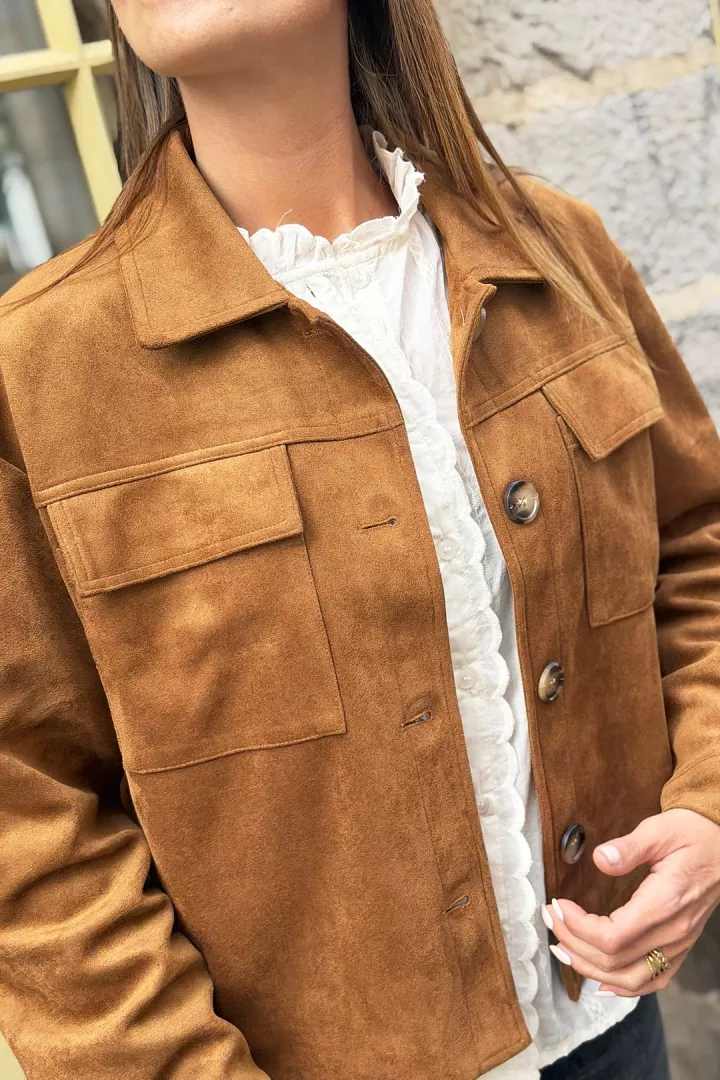 Veste Chlo&eacute; Camel