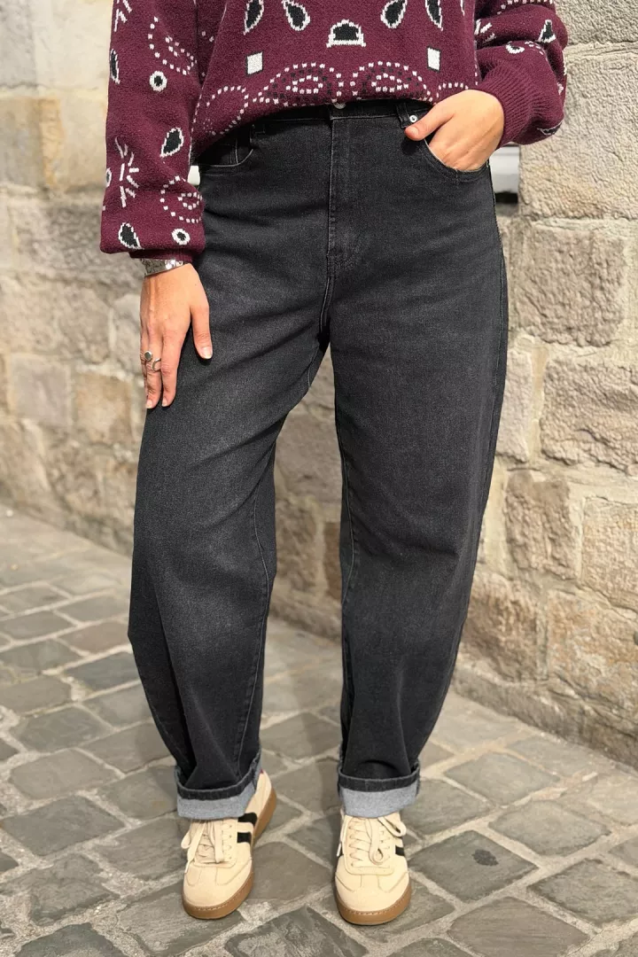 Jean barrel Linda Noir