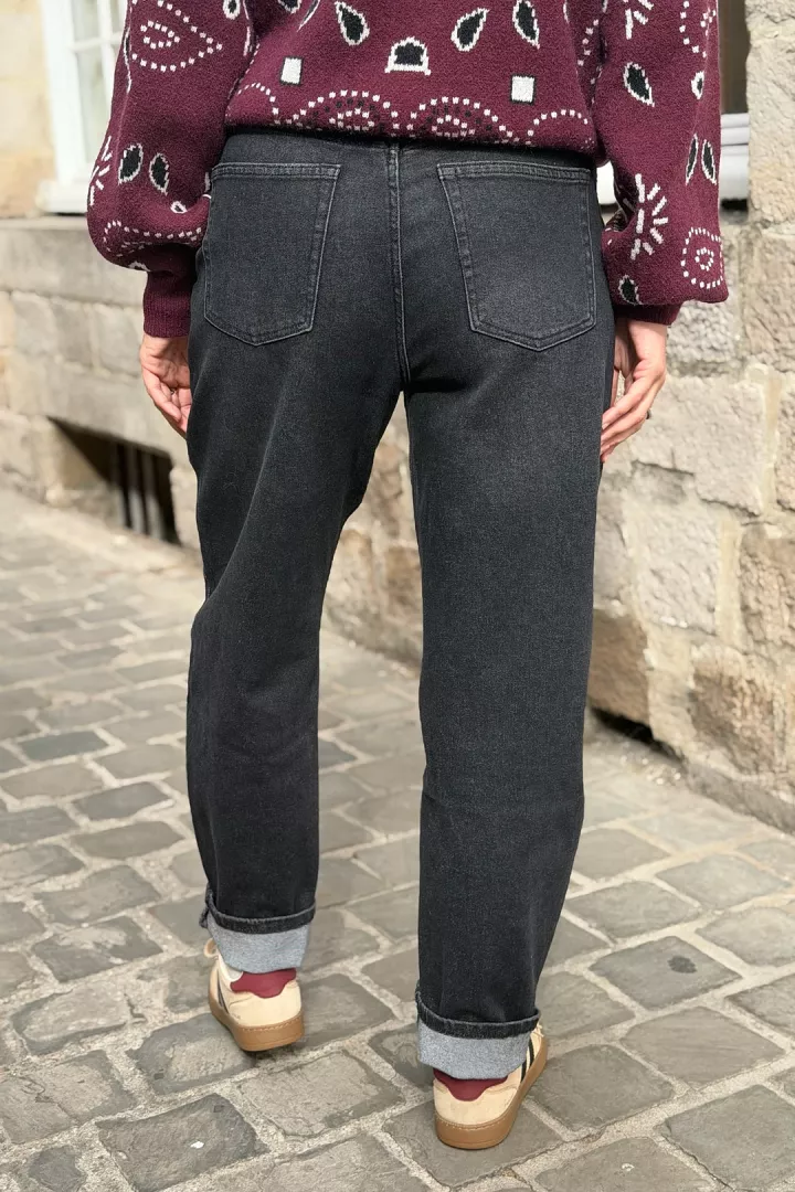 Jean barrel Linda Noir