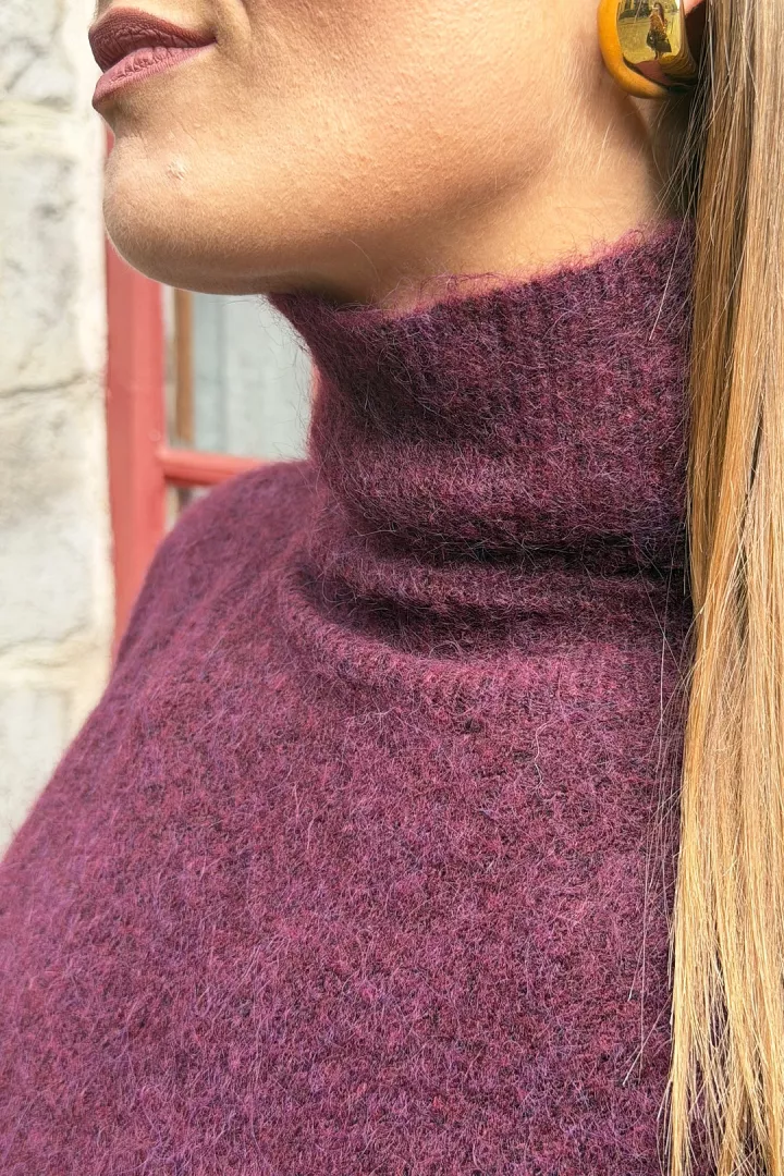 Pull Lorie Bordeaux