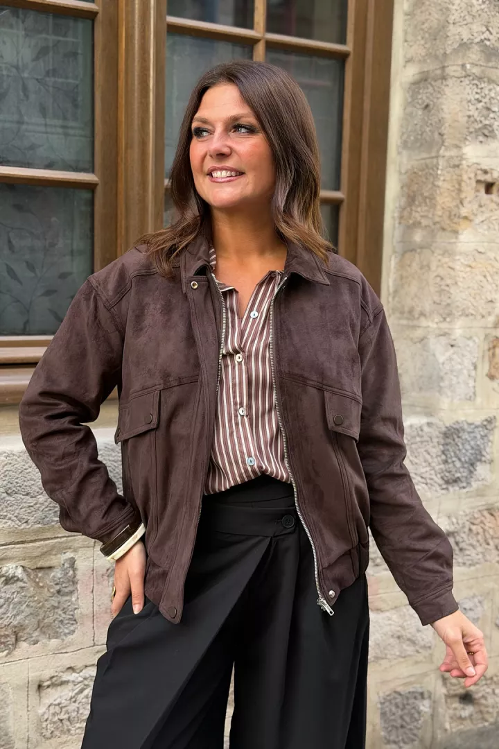 Veste Malya Chocolat