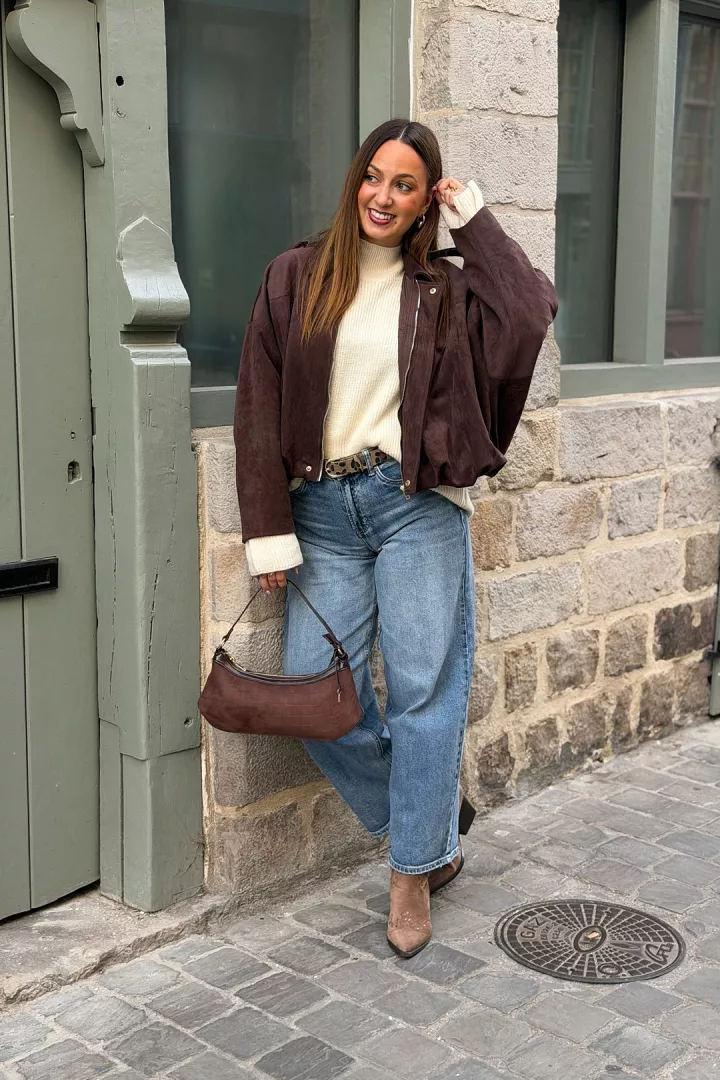 Veste Cecilia Chocolat