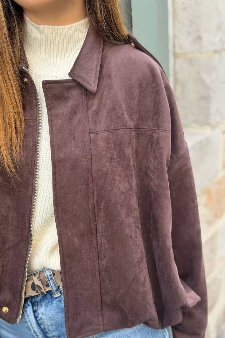 Veste Cecilia Chocolat