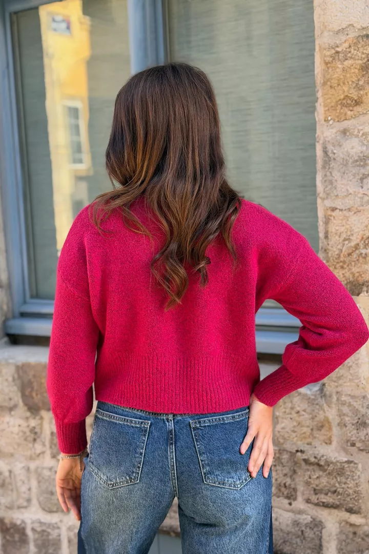 Pull Noelie Framboise
