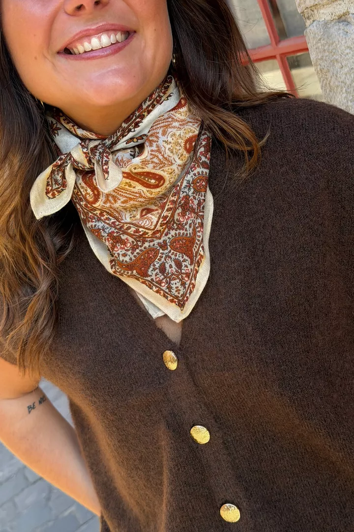 Foulard Lorie Beige