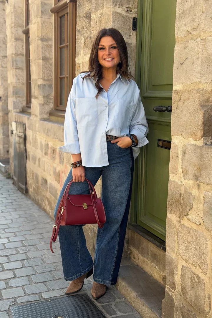 Chemise Mollie Bleu
