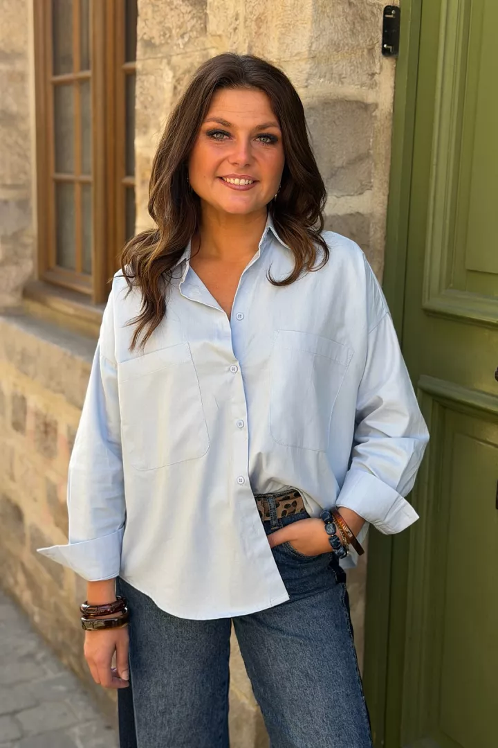 Chemise Mollie Bleu