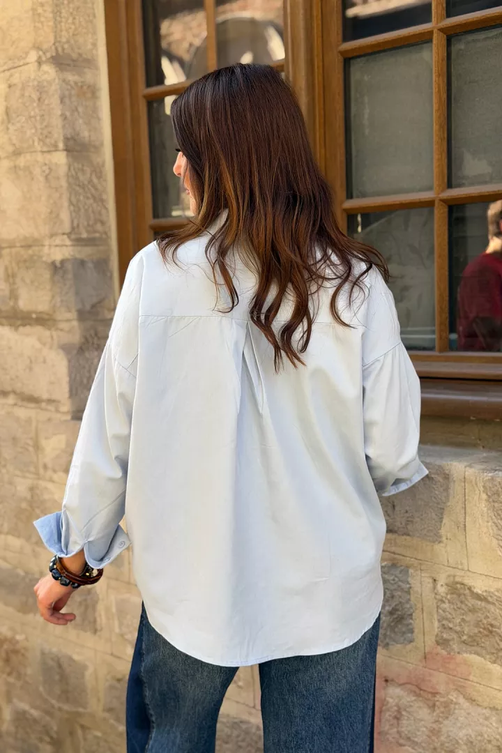 Chemise Mollie Bleu