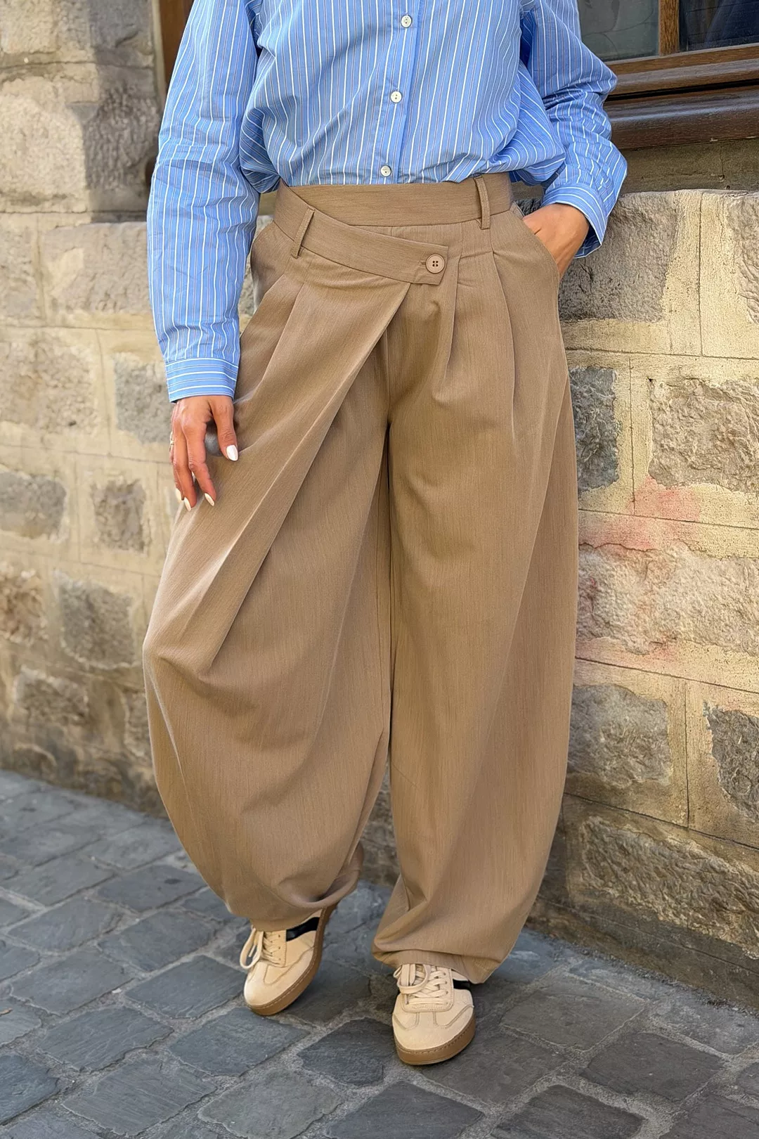 Pantalon Lorie Taupe