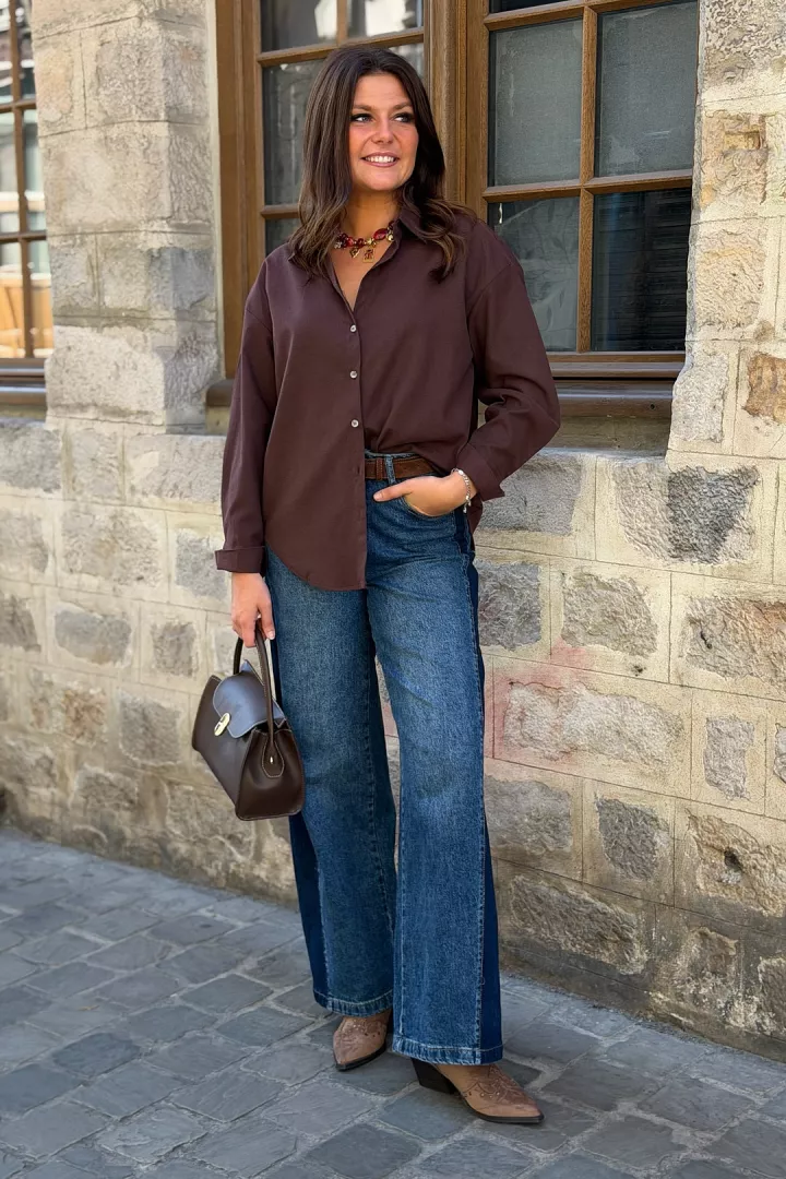 Chemise Mathia Chocolat