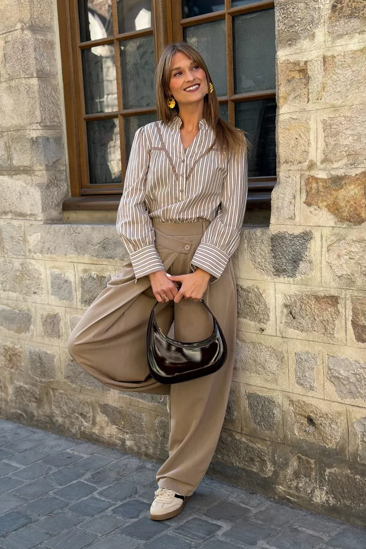 Chemise Isabella Marron
