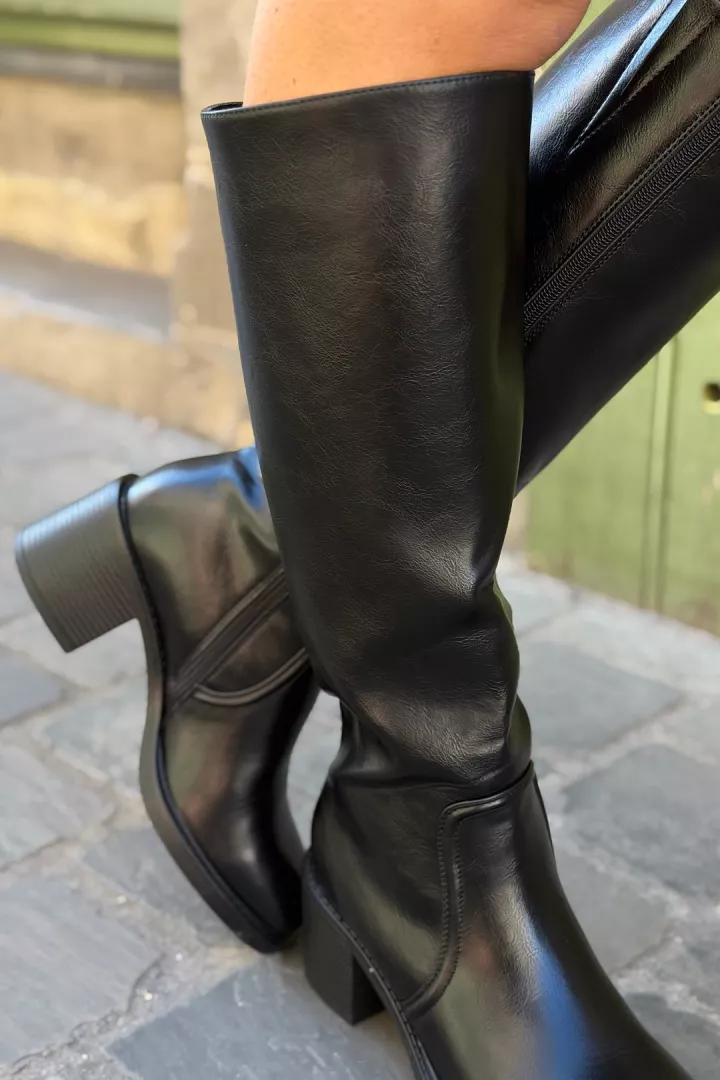 Chaussure Bottes Maria Noir