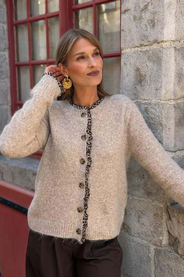 Gilet Romy Taupe