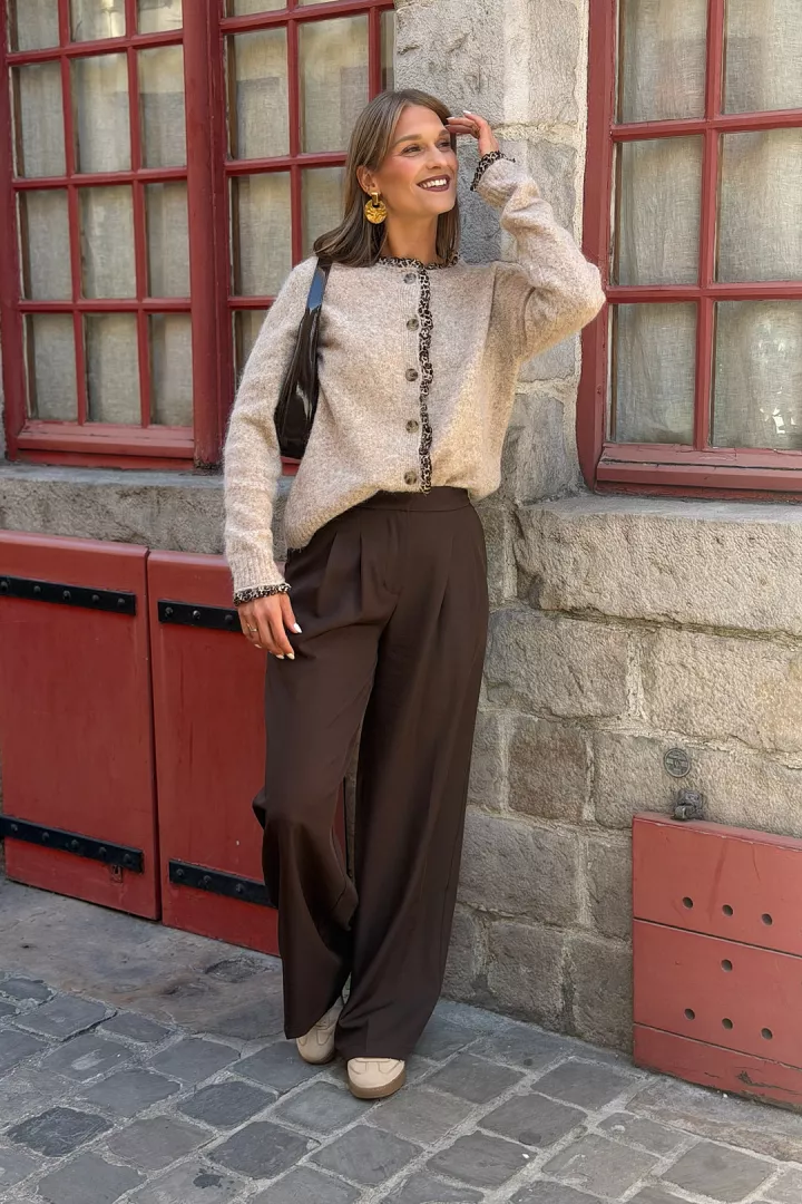 Gilet Romy Taupe