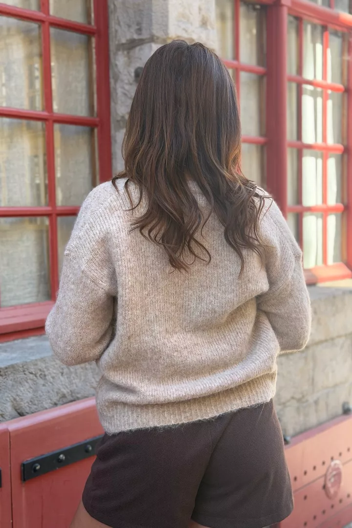Gilet Meyzie Taupe