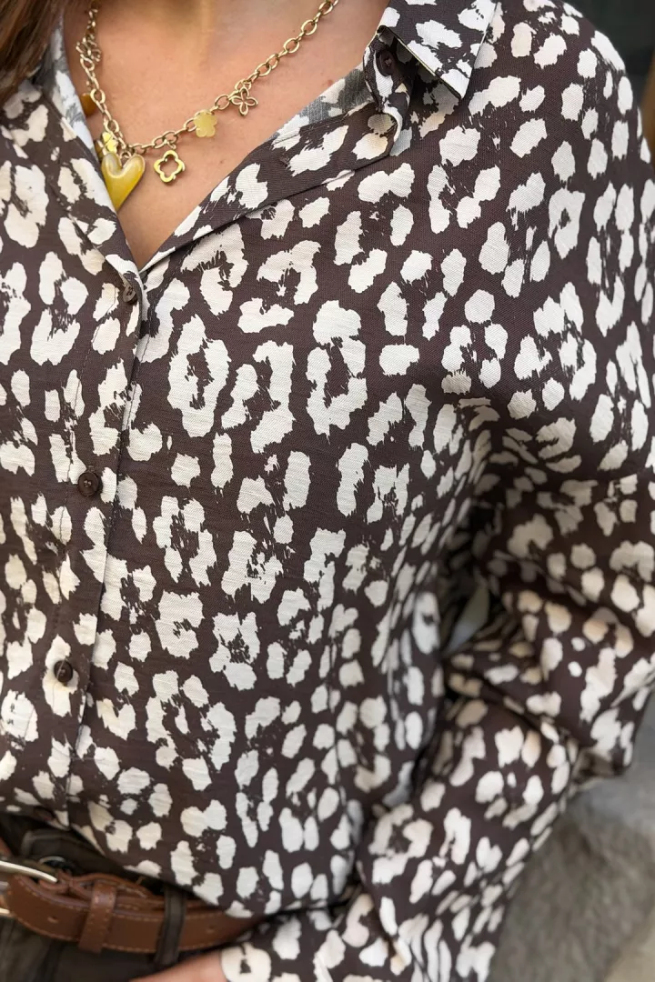Blouse Matia Chocolat