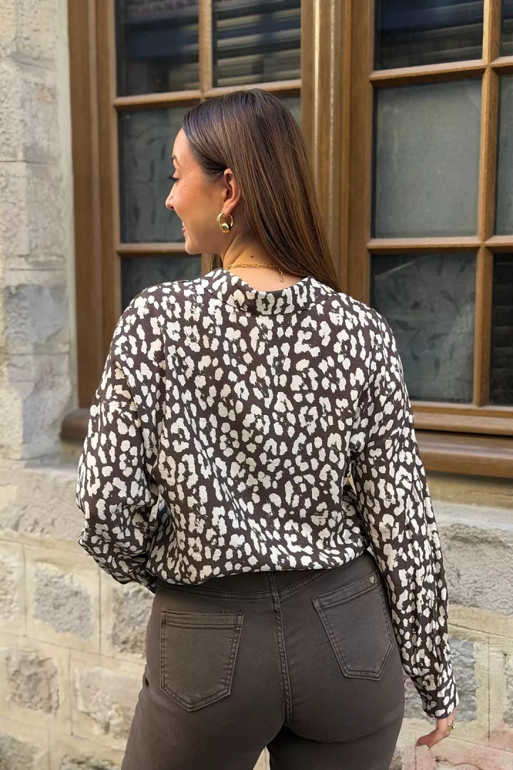Blouse Matia Chocolat