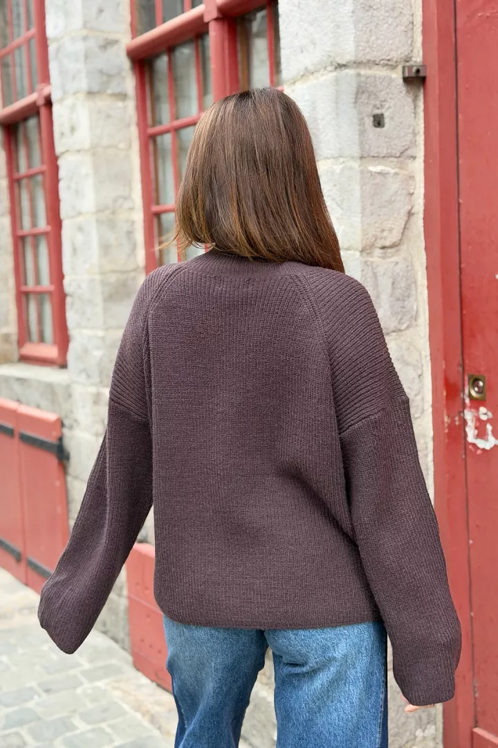 Pull Arabella Marron